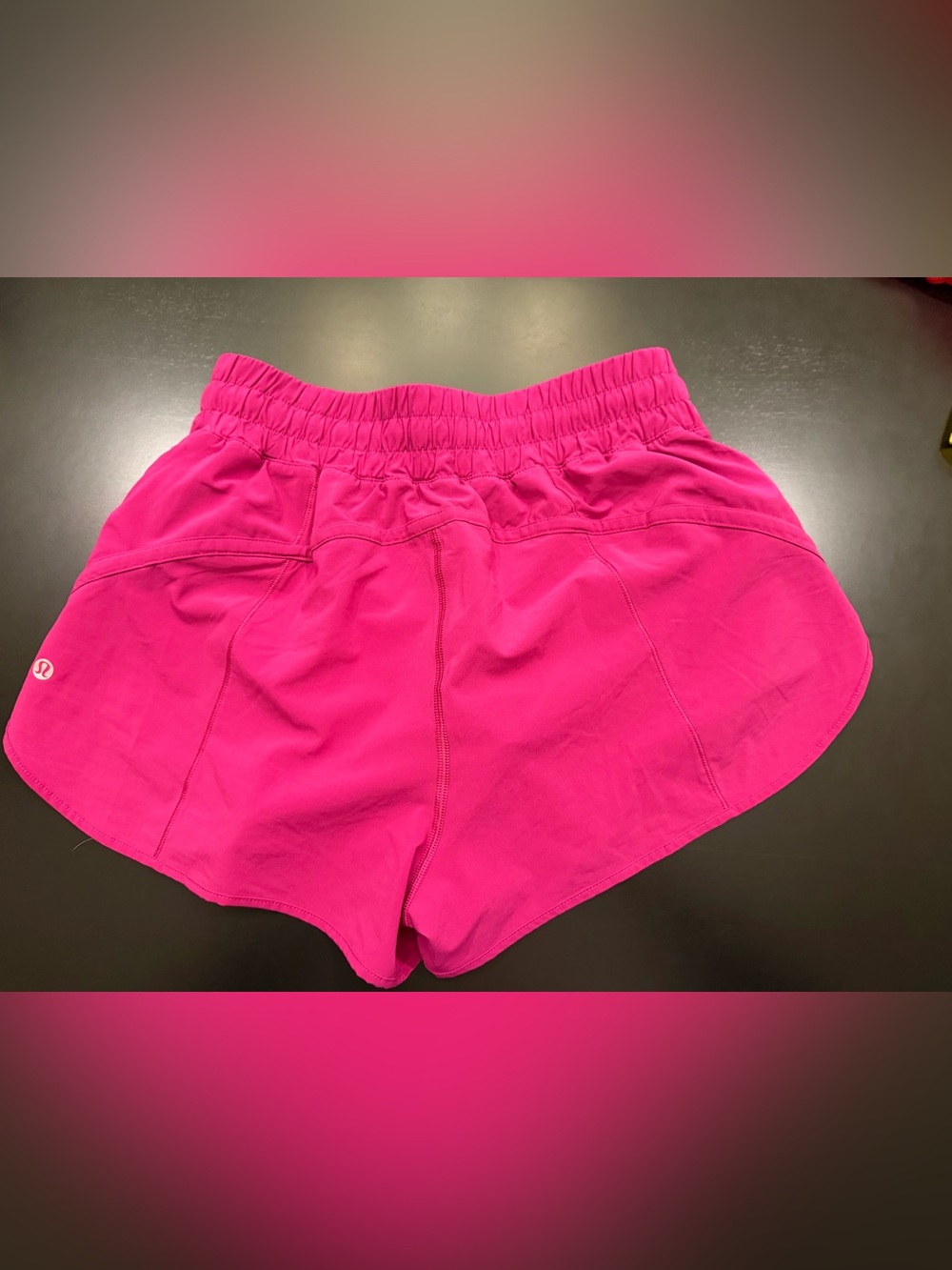 Lululemon Track That High-Rise Lined Short 3"
Sun Ripened Raspberry 8 Like New
